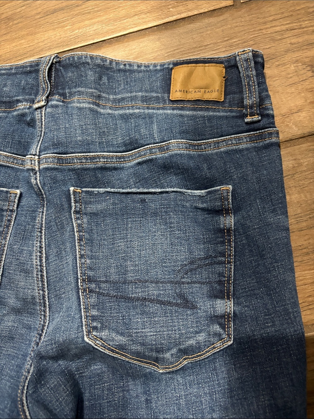 American Eagle Outfitters Blue Cargo Jegging - Picture 9 of 9